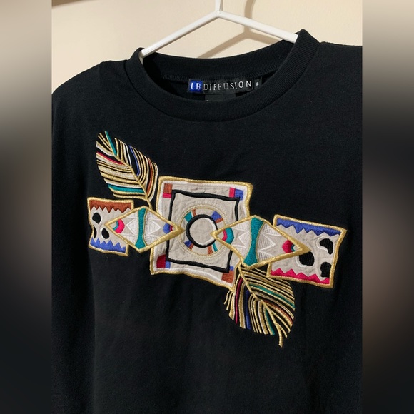 Vintage short sleeve sweater - Picture 2 of 8